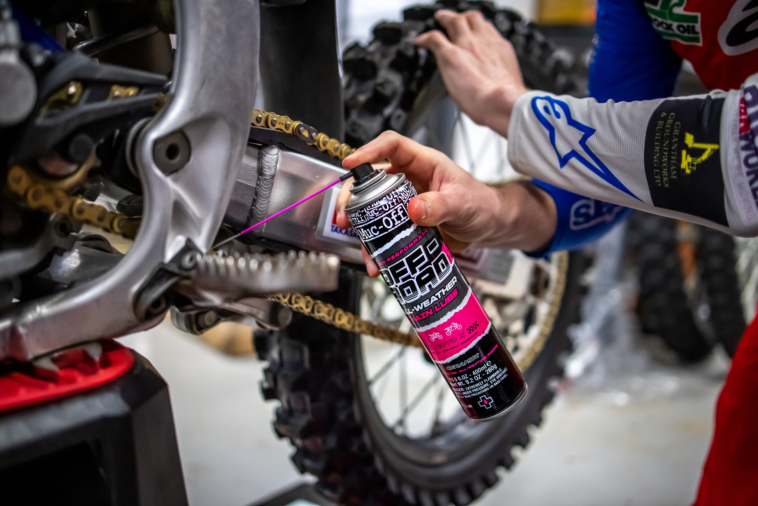MUCOFF LAUNCHES ALLNEW OFFROAD SPECIFIC CHAIN LUBE MucOff UK