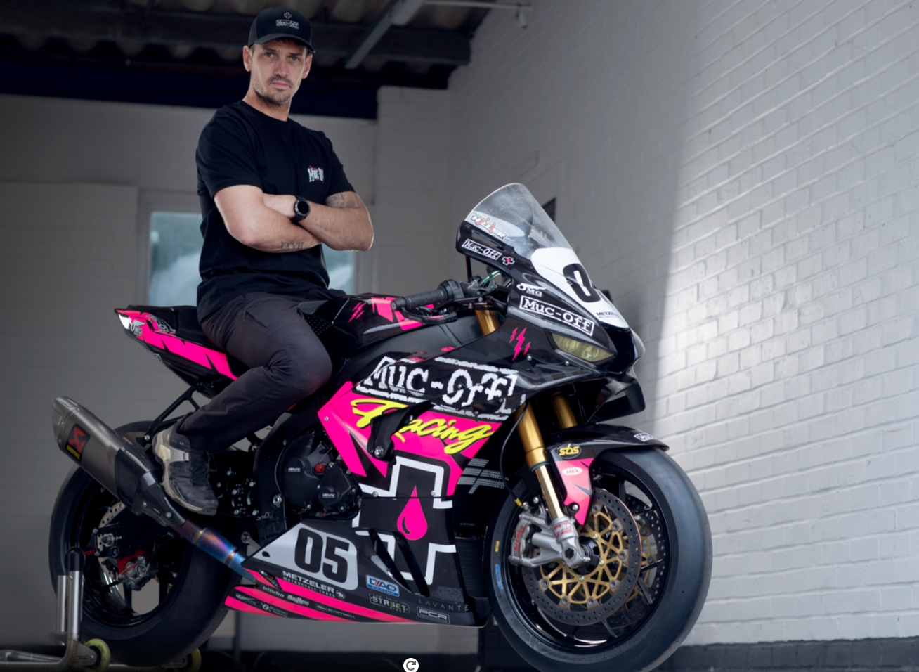 Muc-Off Goes All In To Keep James Hillier Racing At This Year's