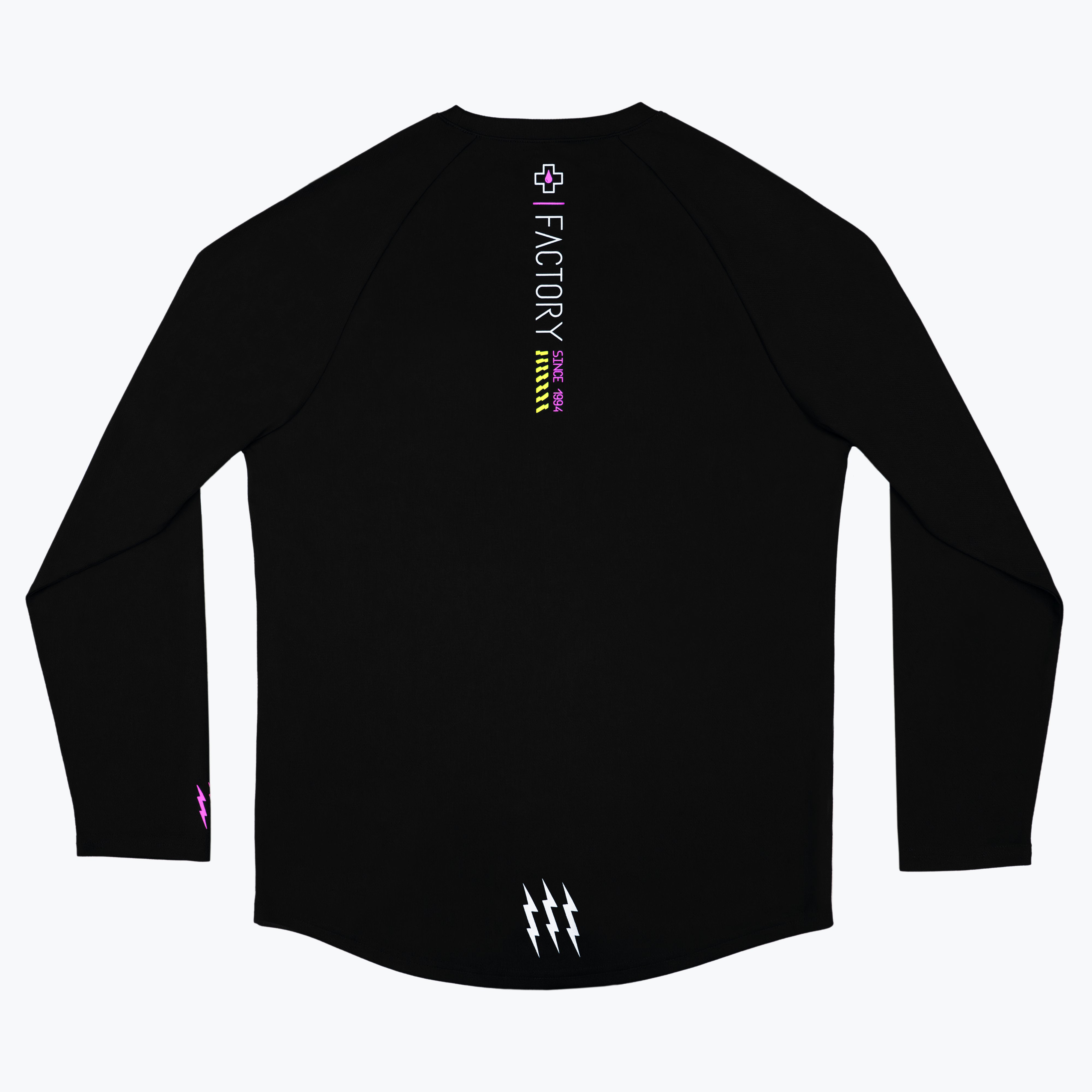 Long Sleeve Rider Jersey Factory - Black | Muc-Off UK