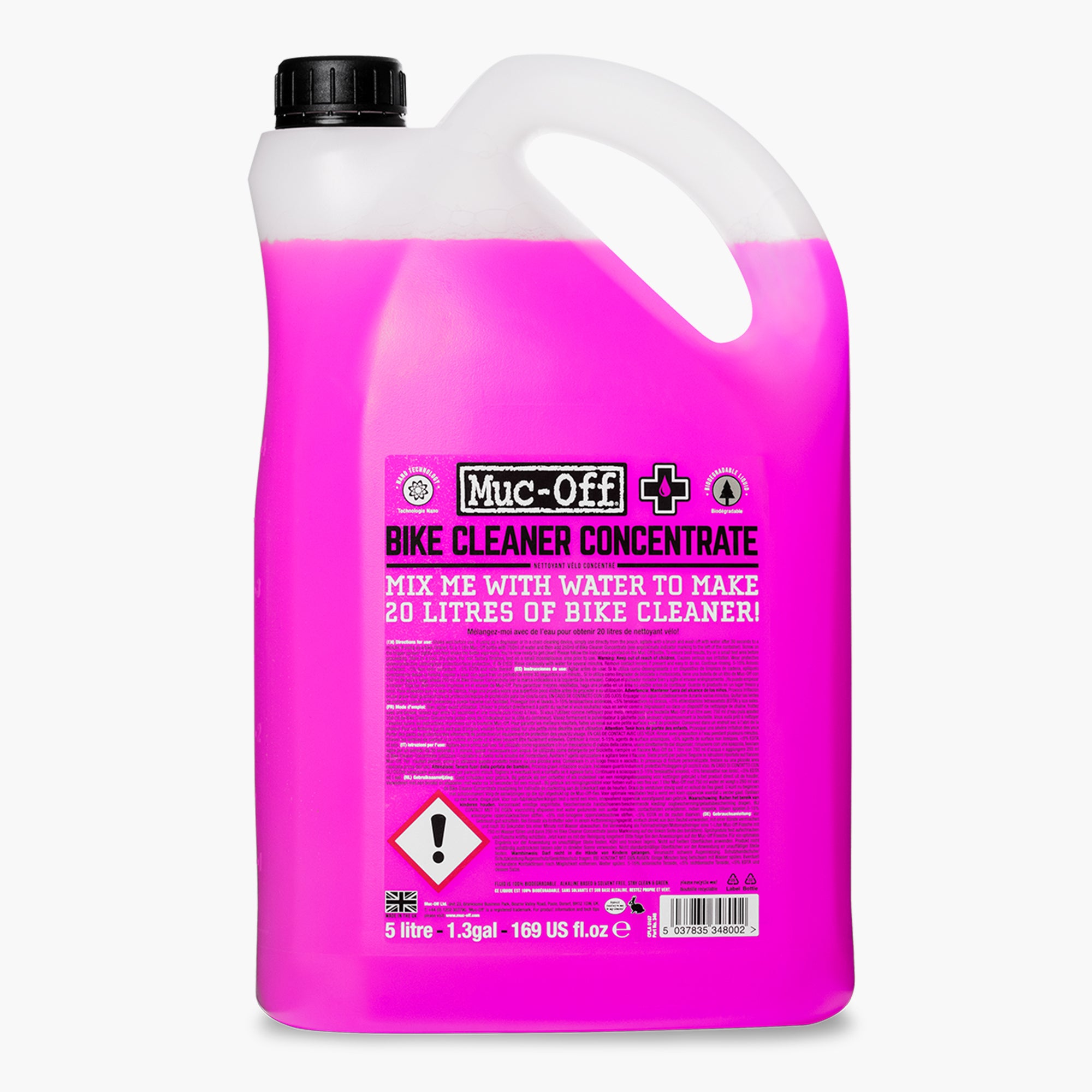 Bike Cleaner Concentrate 5L Bicycle Cleaning MucOff UK