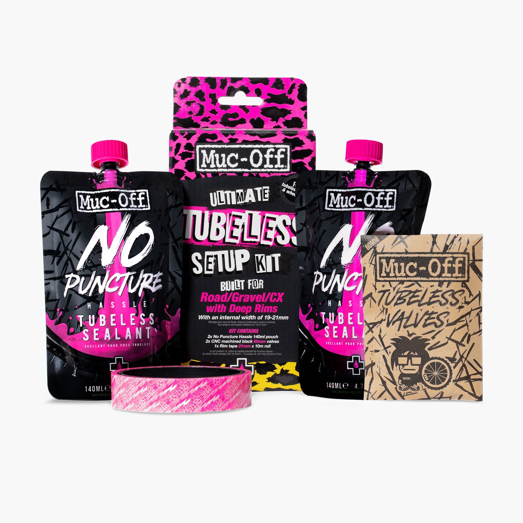 tubeless kit gravel bike Ultimate Tubeless Setup Kit | Tubeless Range