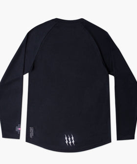 Long Sleeve Mountain Bike Jersey - Black