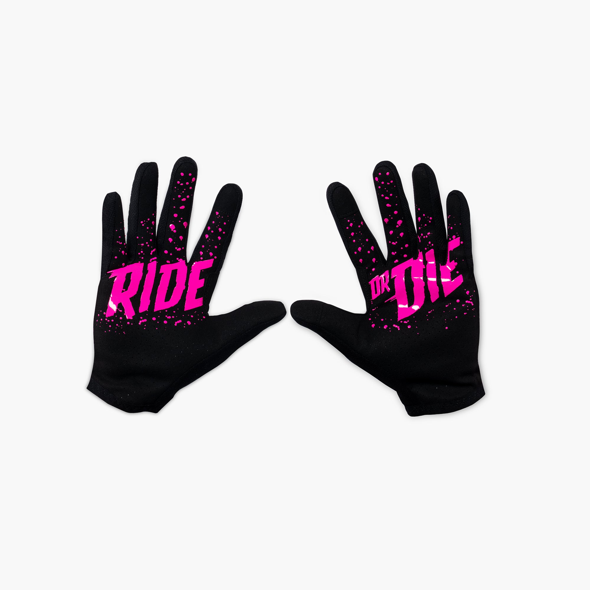 Summer Lightweight Mesh Rider Gloves Pink