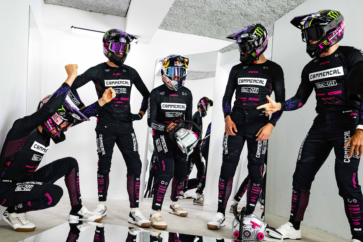 Commencal//Muc-Off: One off race setup for Les Gets
