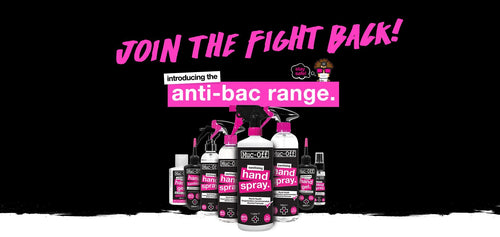 Muc-Off Launches Range of Versatile Antibacterial Sanitisers and Cleaners
