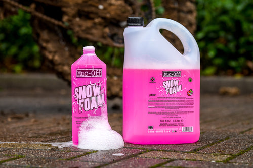 snow foam for cars and motorbikes