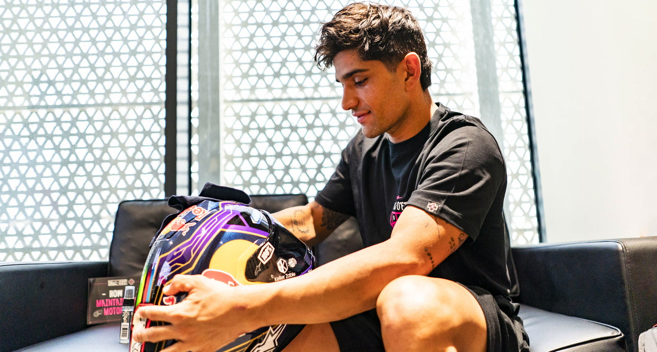 Gear Up Like a World Champ! Helmet Care Kit feat. Jorge Martín