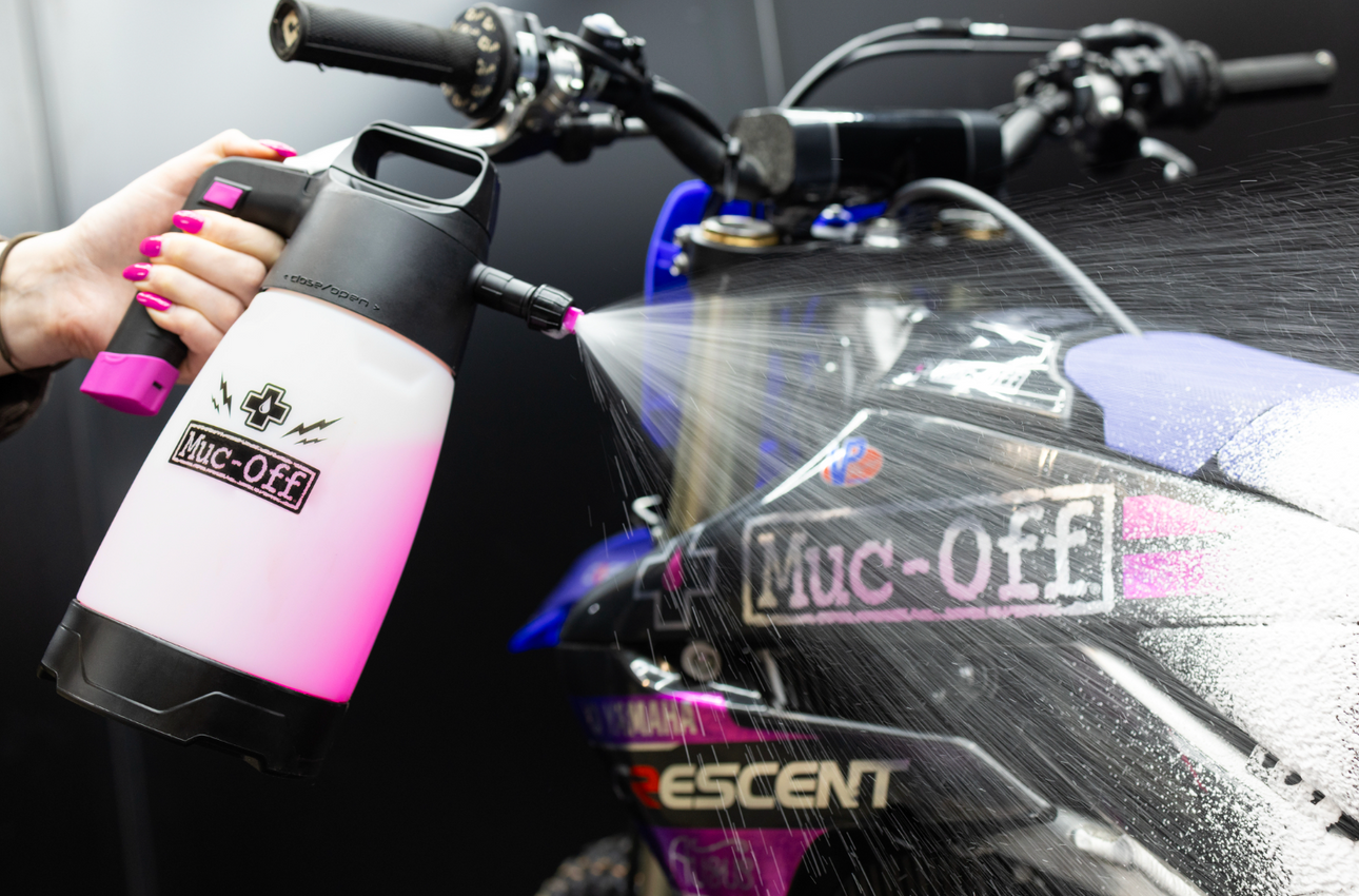 Muc-Off Launches New Foam Sprayer in Collaboration with IK Sprayers