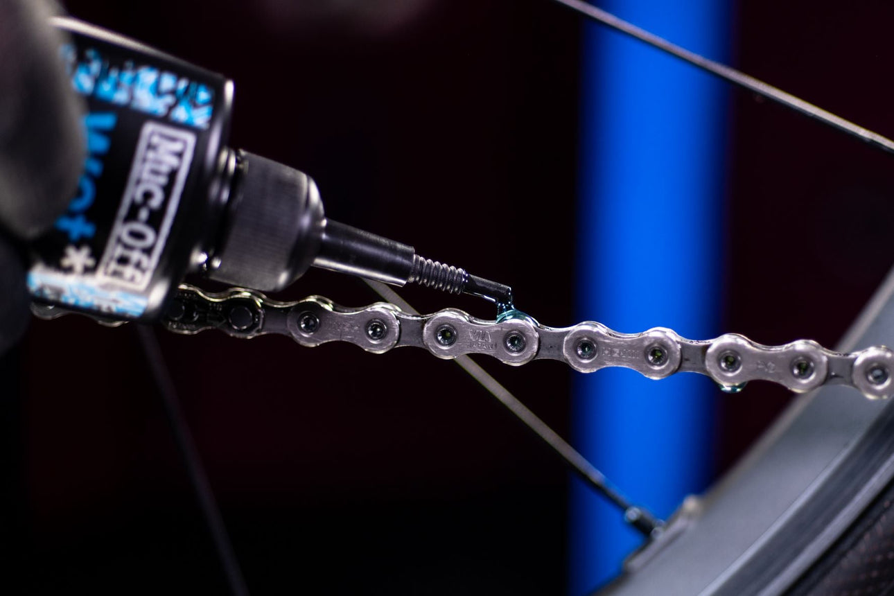 How to lube a bike chain