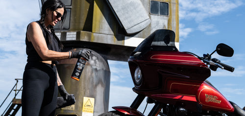 Need a Simple Hoseless Clean For Your Harley-Davidson?