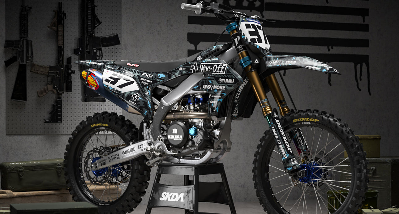 A Closer Look: Club MX’s Washougal Military Tribute Bike Livery!