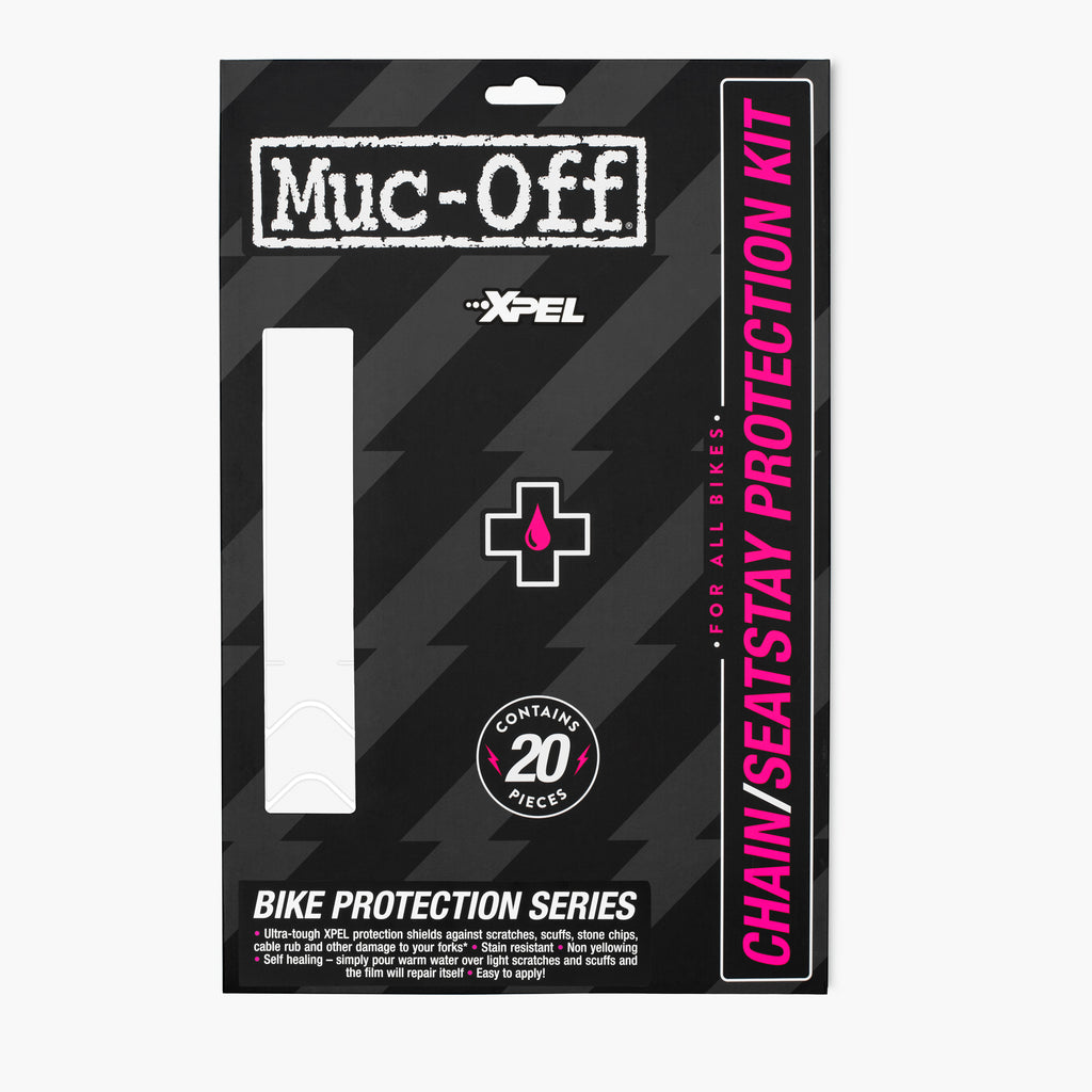 Chainstay Seatstay Protection Kit Clear Gloss
