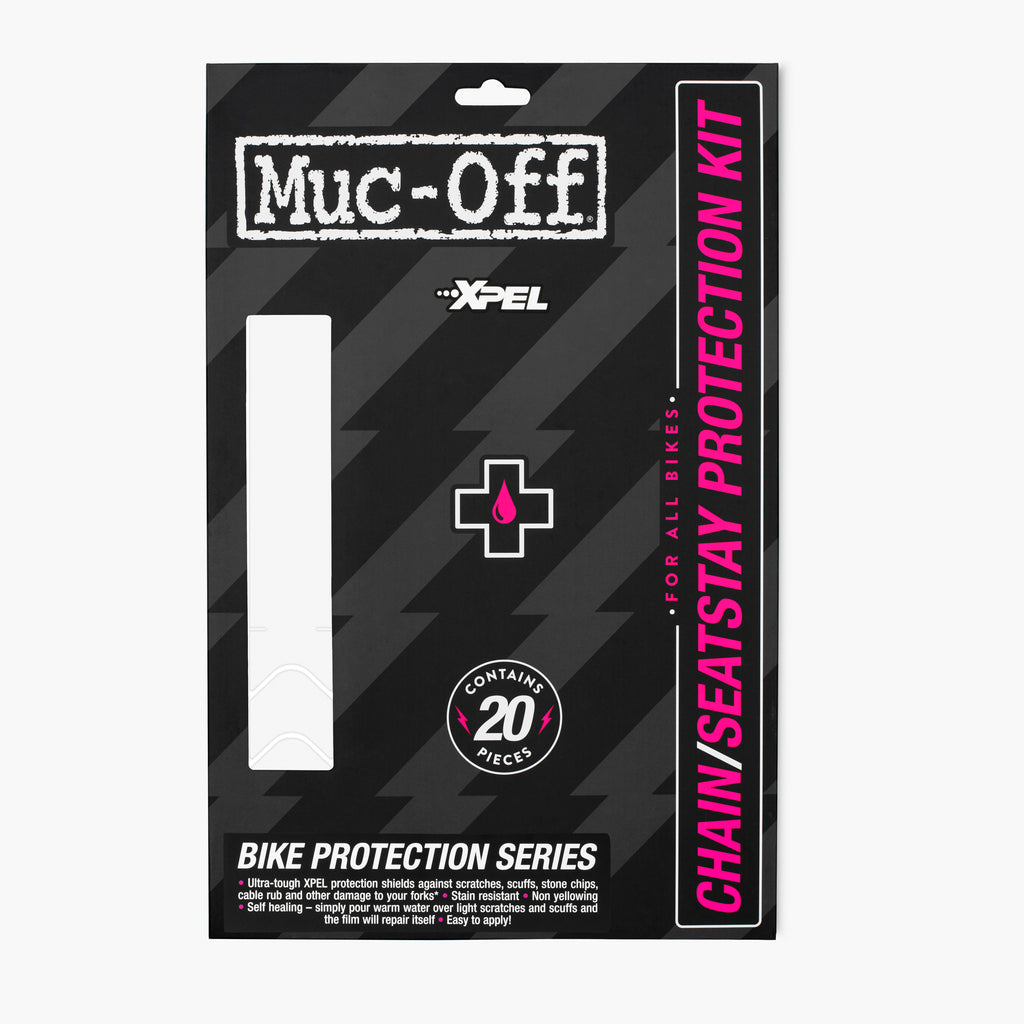Chainstay Seatstay Protection Kit Clear Matt