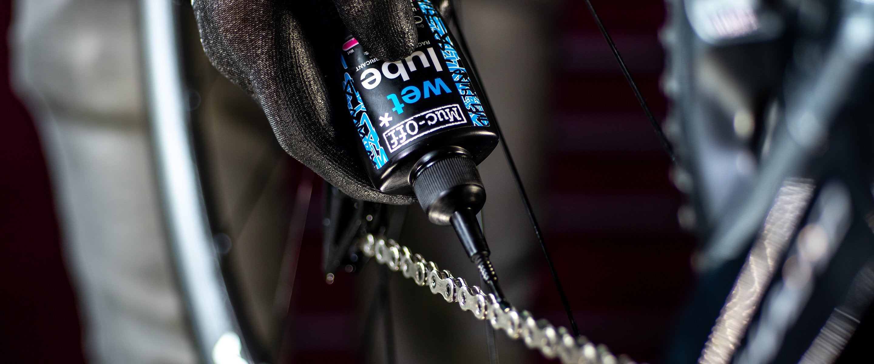 Muc-Off Lubrifiant Pour Chaîne Wet Weather - Bidon De 1L - Neuf