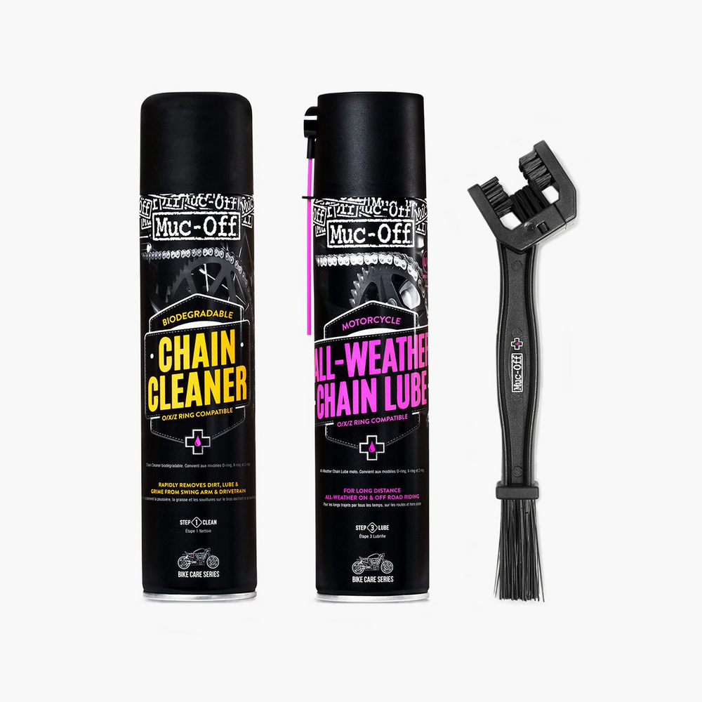 Chain Cleaner Packing Box Motorcycle Chain Cleaning & Lube Kit | Motorcycle Bundle & Kits | Muc ...