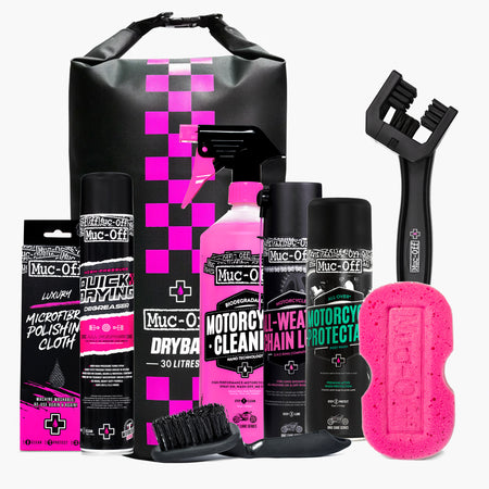 Moto Post-Ride Clean & Protect Kit