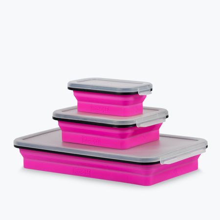 Silicone Collapsible Magnetic Tray Set – 3 Pack