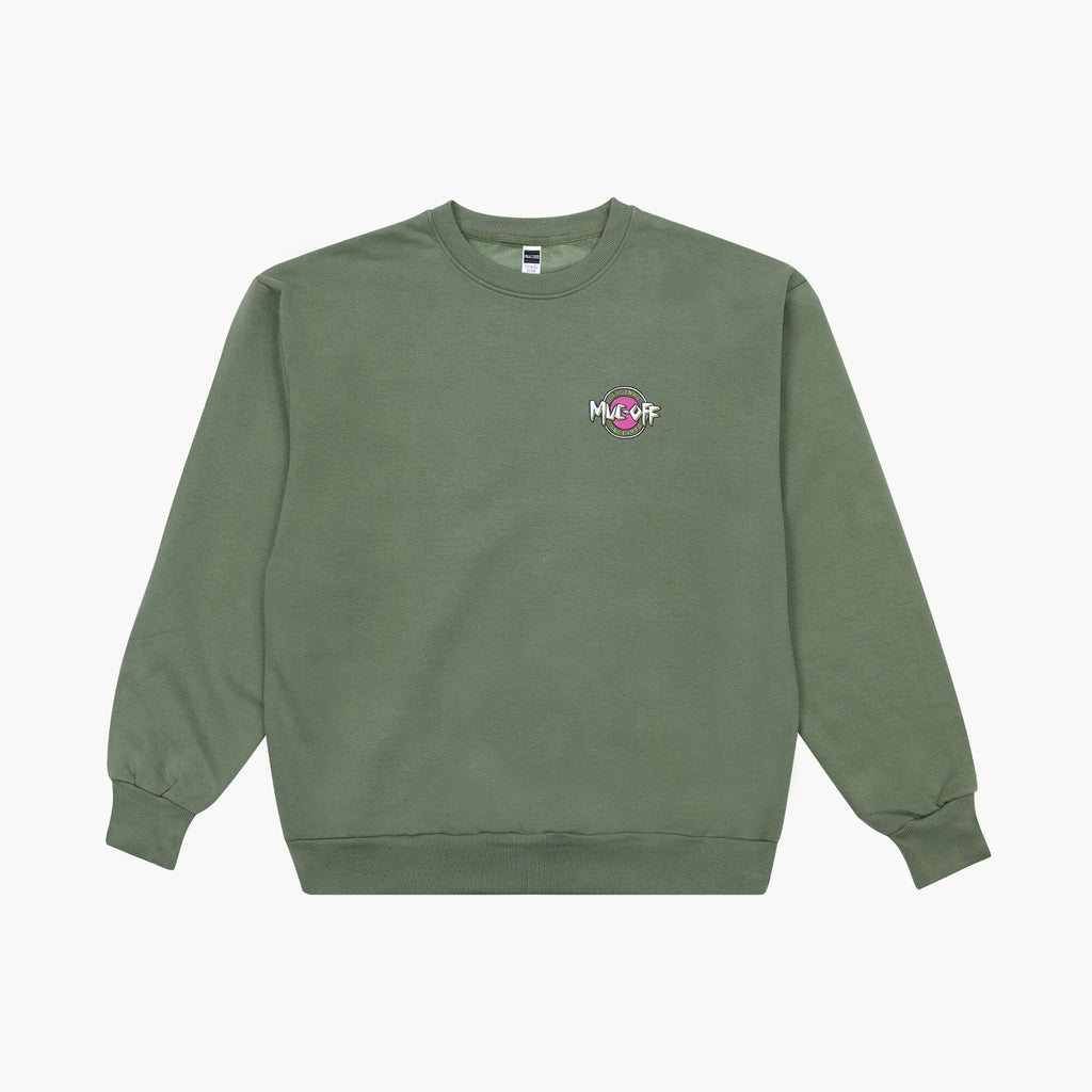 Muc-Off Surf Crewneck Jumper - Green
