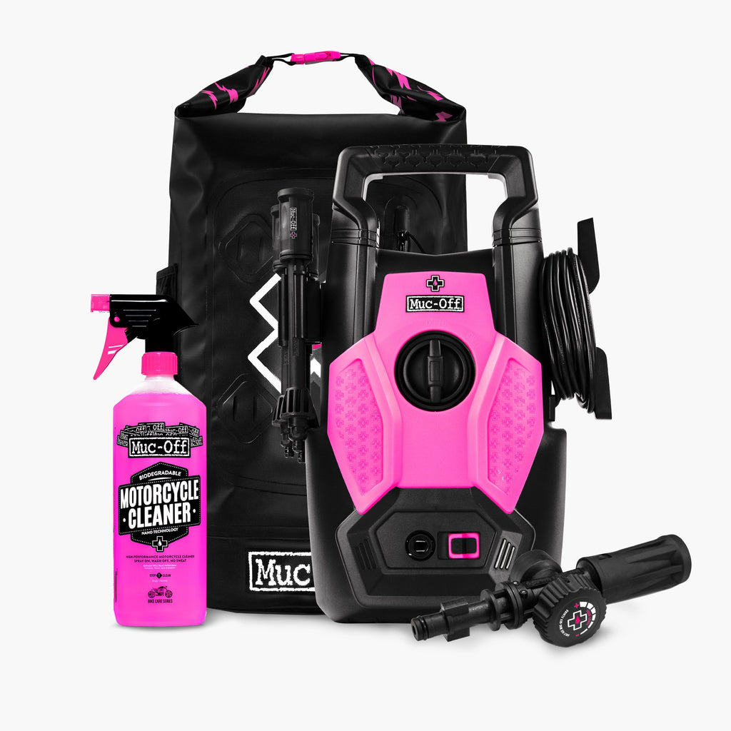 Motorcycle Pressure Washer + Nano Tech Cleaner Bundle