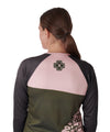 Women's Technical Riders Jersey - Green/Pink Leopard