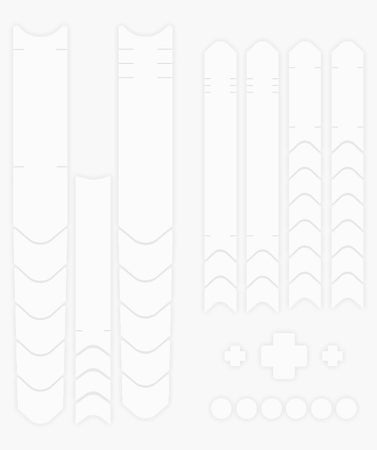 Frame Protection Kit - Clear Gloss