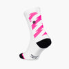 Premium Road Socks - White & Pink